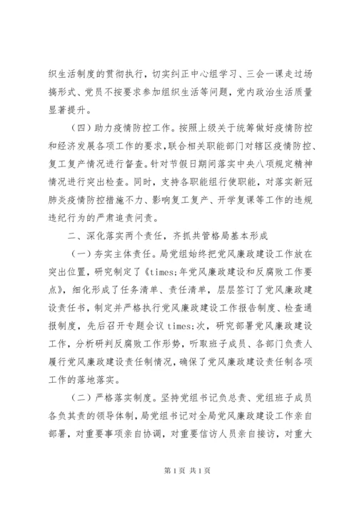 城管局党组XX年党风廉政建设和反腐败工作总结.docx