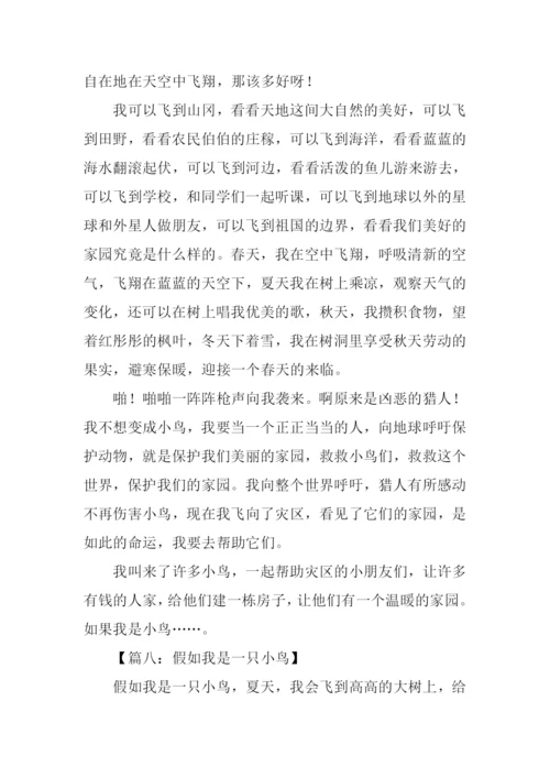 假如我是一只鸟作文400字.docx