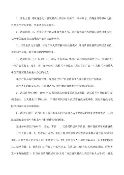 酒店开业酬宾活动方案.docx