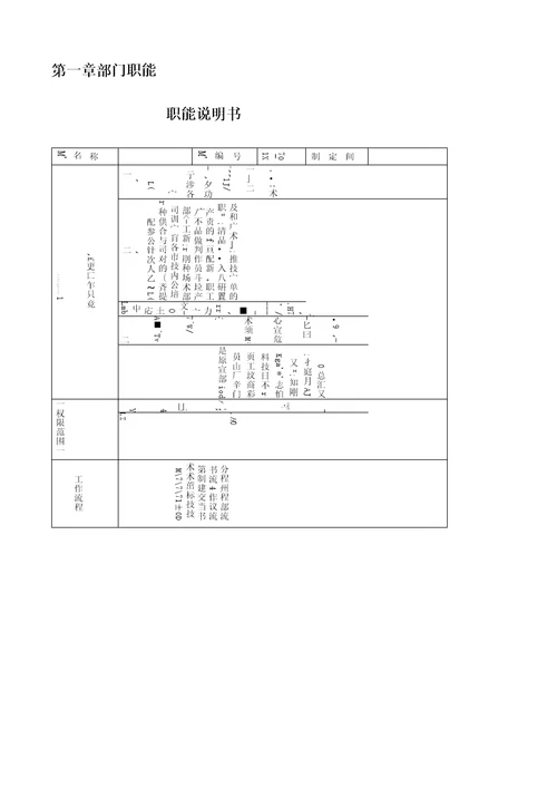 科技公司技术支持部部门管理手册