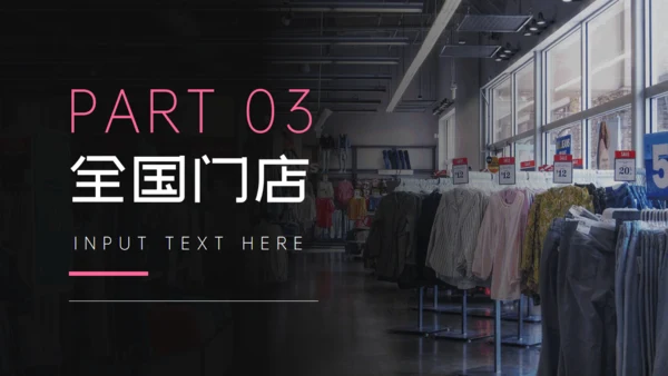 服装品牌纺织企业介绍通用PPT模板