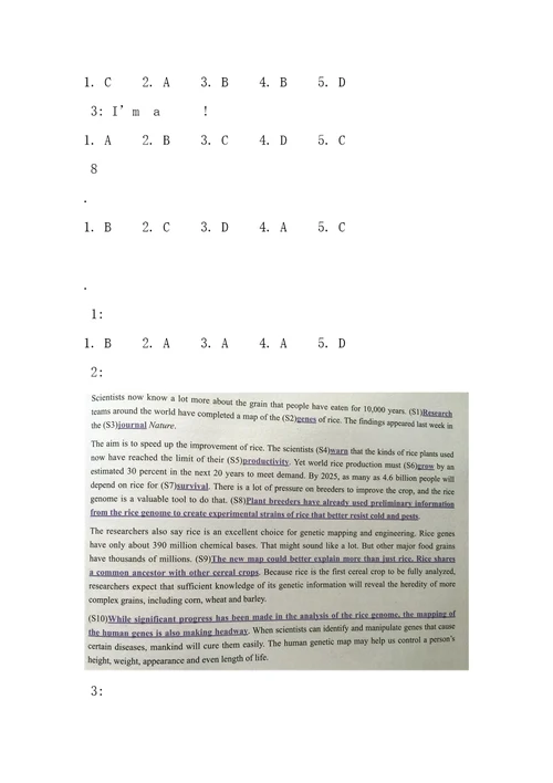 新视野大学英语视听说教程第二版第四册复习资料