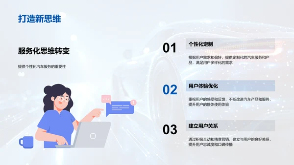 汽车行业技术趋势PPT模板