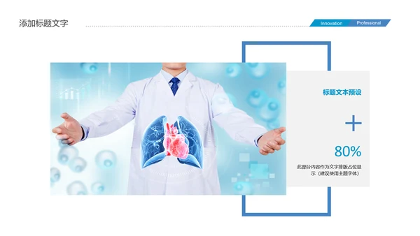 医疗心脏器官研究医学报告动态PPT模板