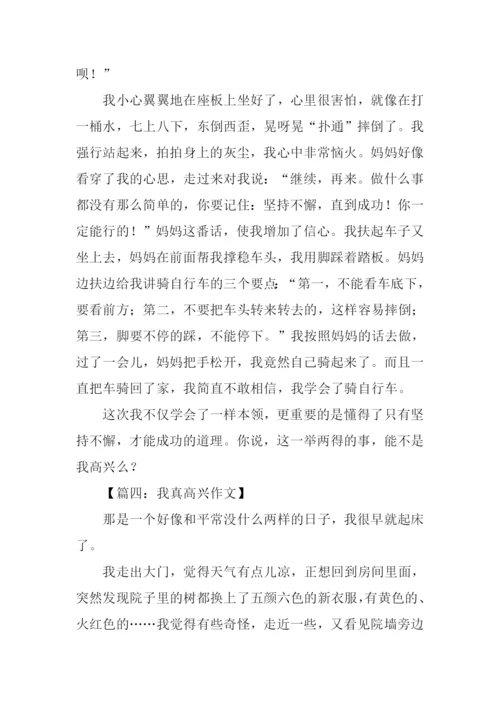 我真高兴作文.docx