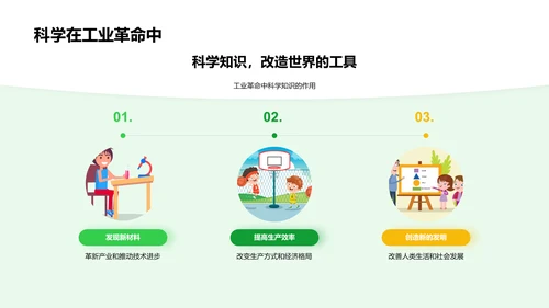 科学知识普及讲座PPT模板