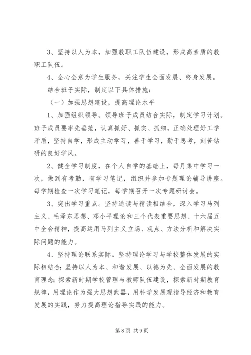 学校领导班子分析检查报告 (3).docx