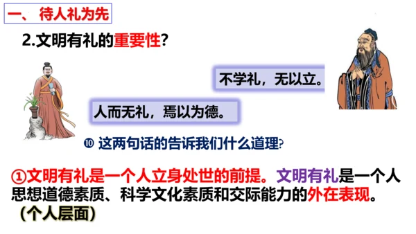 【新课标】4.2 以礼待人 课件（23张ppt）