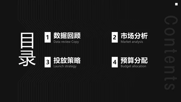 商务风黑色汽车行业品牌营销宣传方案PPT