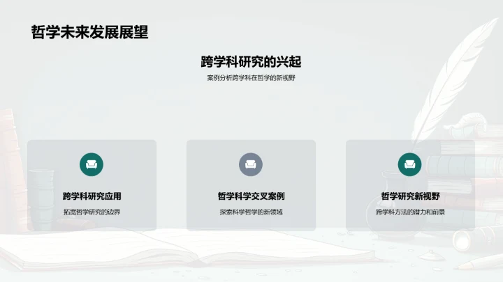 哲学研究展望PPT模板