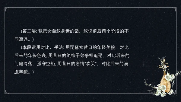中国风琵琶行语文古诗教学PPT课件