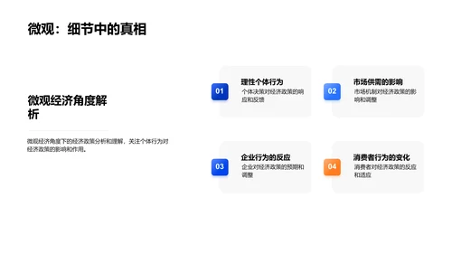 经济政策分析报告PPT模板