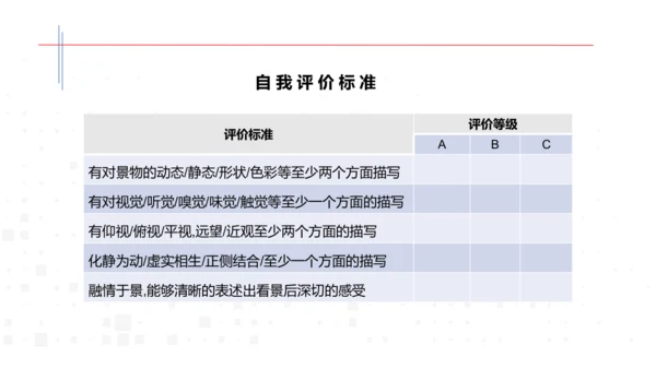 八年级语文上册第三单元 学习景物描写 课件