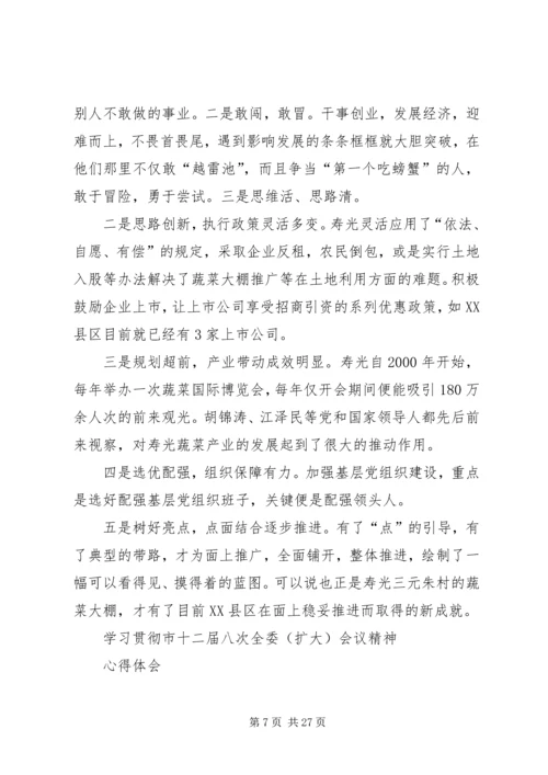 学习县十五届五次全委会议报告心得体会 (5).docx