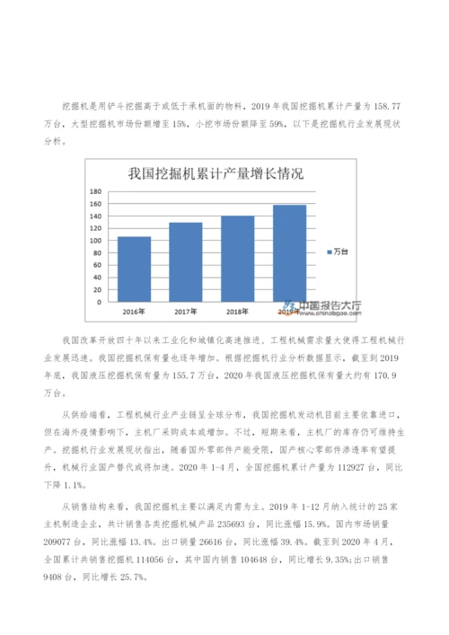 挖掘机行业发展现状-产业报告.docx