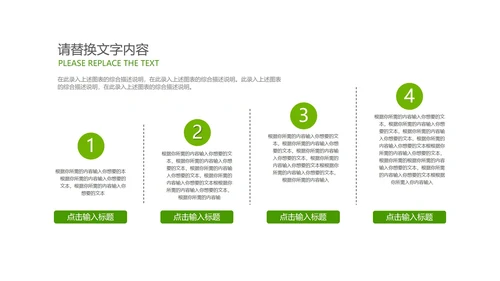 绿色简约风职场行政年终述职报告PPT模板