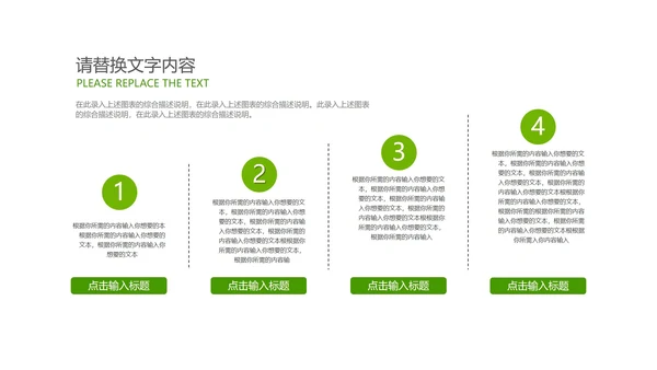 绿色简约风职场行政年终述职报告PPT模板