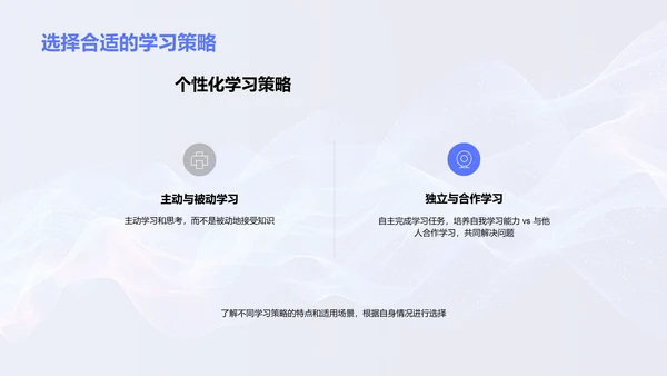 学习技巧讲座报告PPT模板