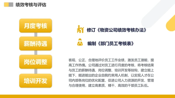 人力资源行政部门工作总结计划PPT模板