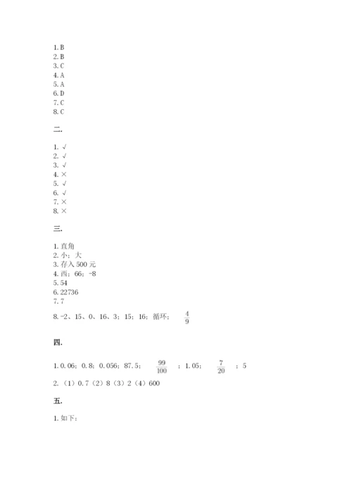 黑龙江【小升初】2023年小升初数学试卷及答案（网校专用）.docx