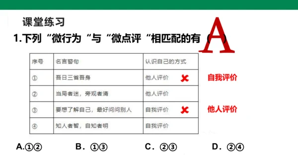 2024七上2.1认识自己