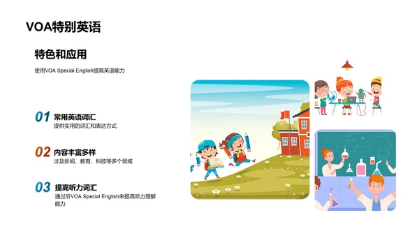 英语学习实践报告PPT模板
