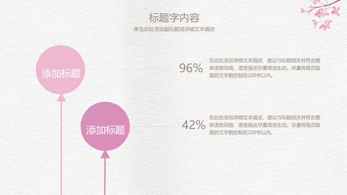 精美手绘复古玫瑰花ppt动态模板
