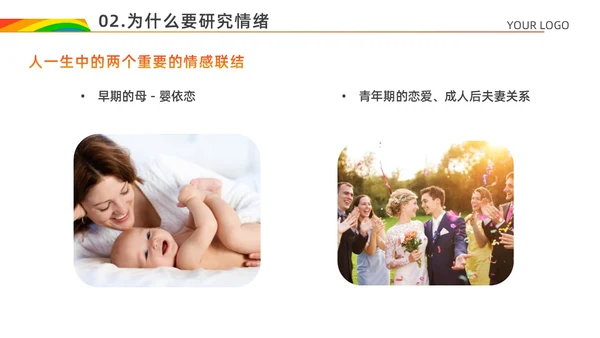 红色白色简约风情绪心理学与情绪管理主题班会PPT模板