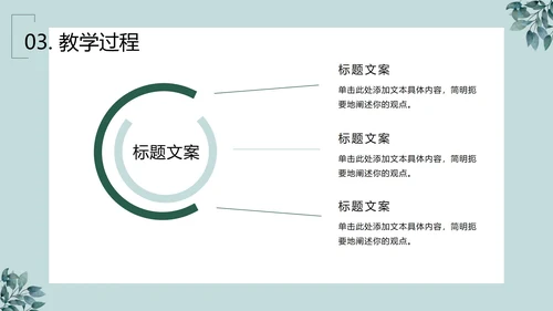 绿植清新PPT模板