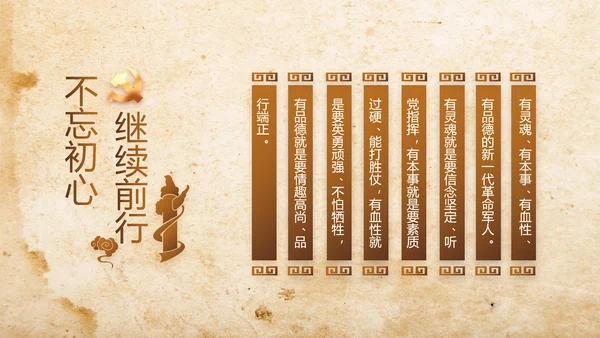 中国共产党的光辉历程长征精神PPT