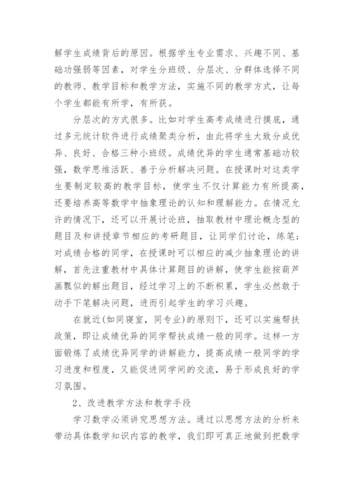 大学数学专业论文范文3000字精编.docx