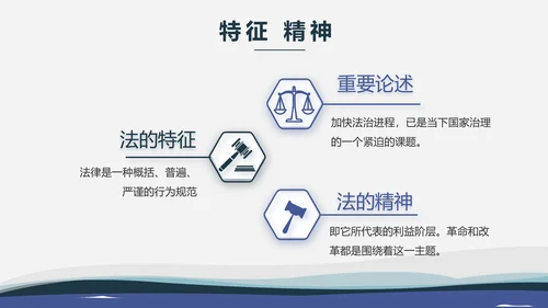 严谨大气法律律法咨询工作总结动态PPT模板