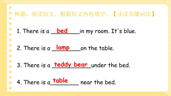 Unit 5 There is a big bed 复习课件（词组+句型+语音+语法+写作指导）