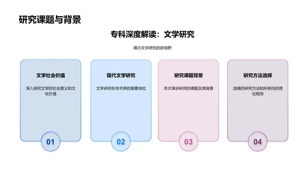 文学价值研究答辩