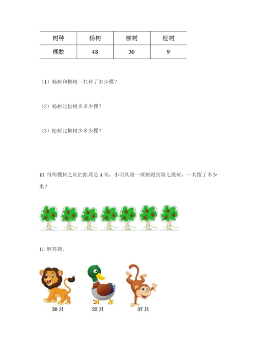 小学二年级数学应用题大全下载.docx