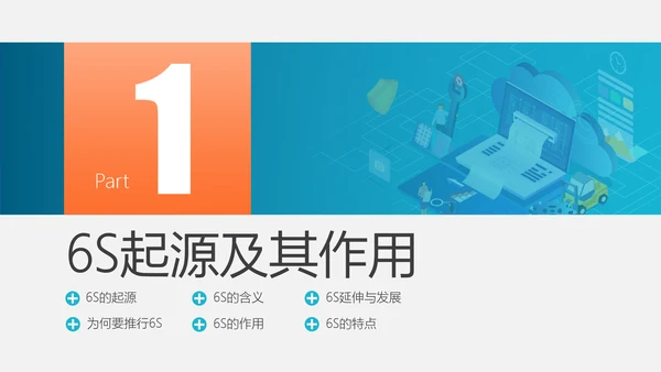 6S现场管理员工培训PPT模板