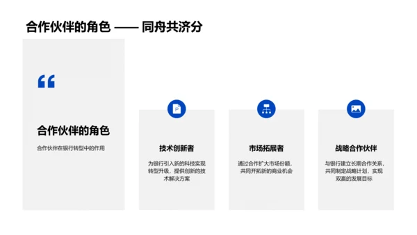 银行科技合作提案PPT模板