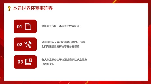 足球世界杯足球比赛活动PPT模板