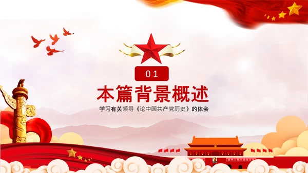 学习中国共产党党史抗美援朝精神PPT模板
