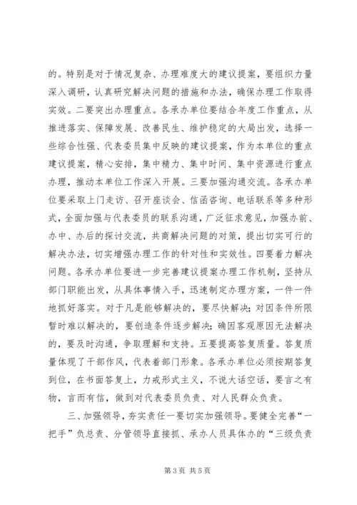 县人大代表建议XX县政协委员提案交办会议上的讲话.docx