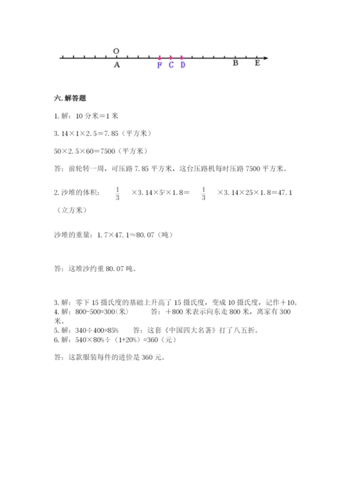 北师大版六年级下册数学期末测试卷（突破训练）.docx