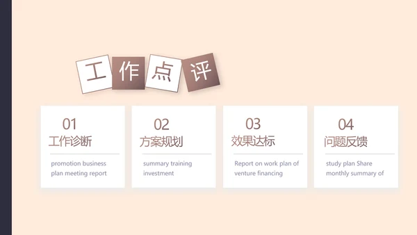 创意时尚美发教学工作总结动态PPT