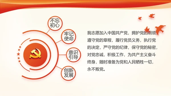 红色党建党政党支部工作总结汇报PPT