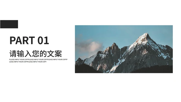 蓝色高端时尚商业计划PPT模板