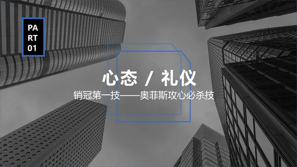 商务风房地产销售职业技能培训