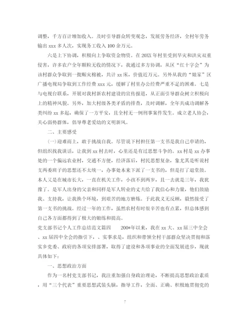 精编之党支部书记个人工作总结范文2.docx