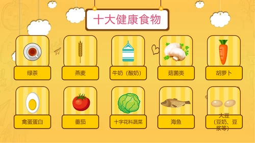 学校食堂食品卫生安全PPT模板