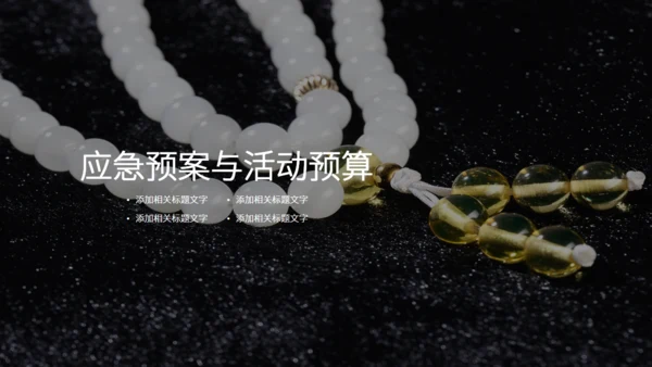品牌珠宝策划宣传珍珠项链通用PPT模板
