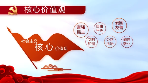红色喜庆背景热烈欢迎上级领导莅临指导PPT