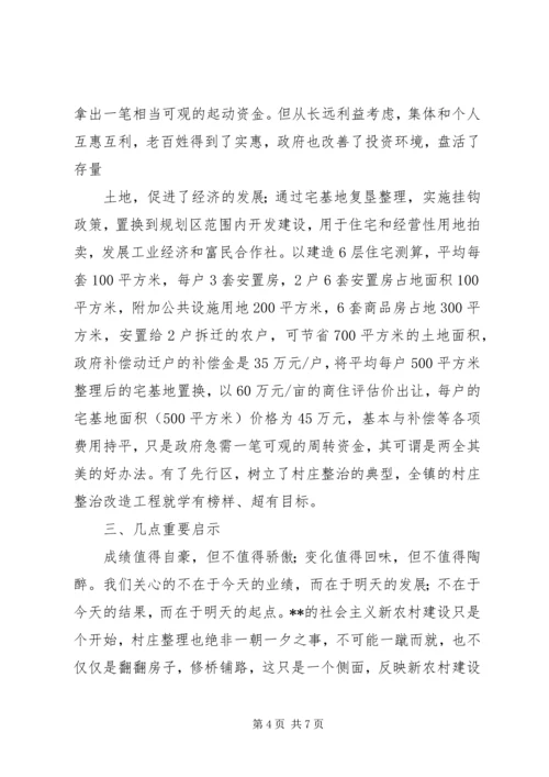 四庄坪村关于村庄整治的申请报告.docx